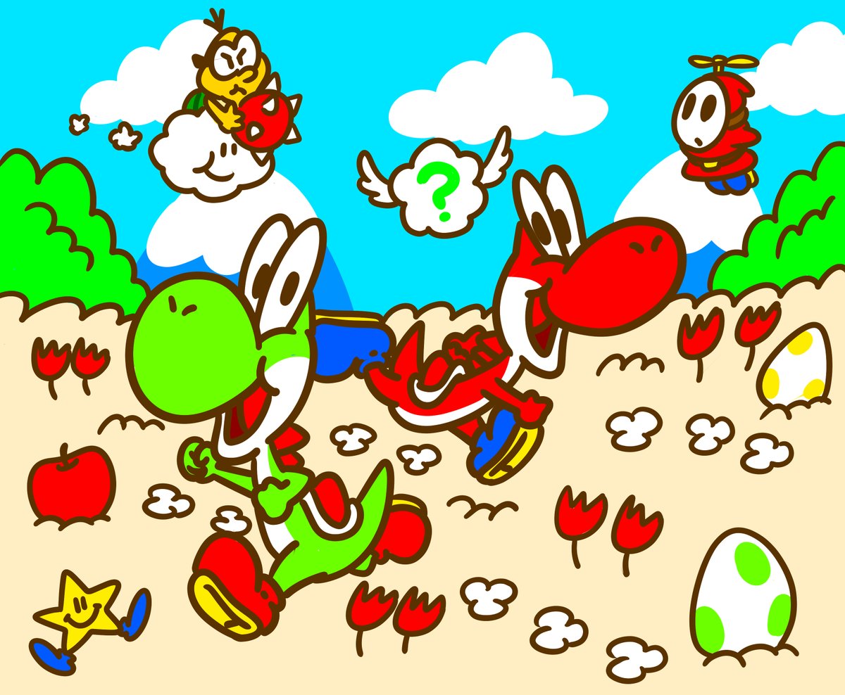 #yoshi #videogamefanart