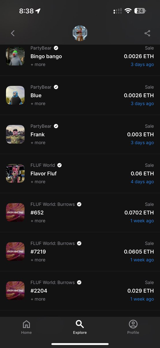 .  <a href="/flufworld/">FLUF World</a> co-founders brother clearing out 80 <a href="/futureverse/">Futureverse</a> NFTs before any news is announced. Probably just coincidence aye. Imagine what they’re doing on token side with unknown wallets $ROOT $ASTO $THINK $CENNZ $SYLO 

#futurecurse #failverse #therotnetwork #therootNotWork