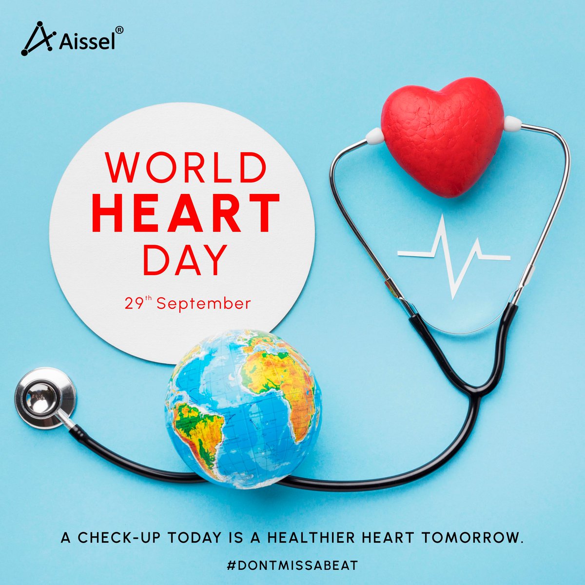 Most CVD cases are preventable with early check-ups and healthy habits. This #WorldHeartDay, schedule your heart screening and commit to 25 minutes of movement a day. #DontMissABeat.