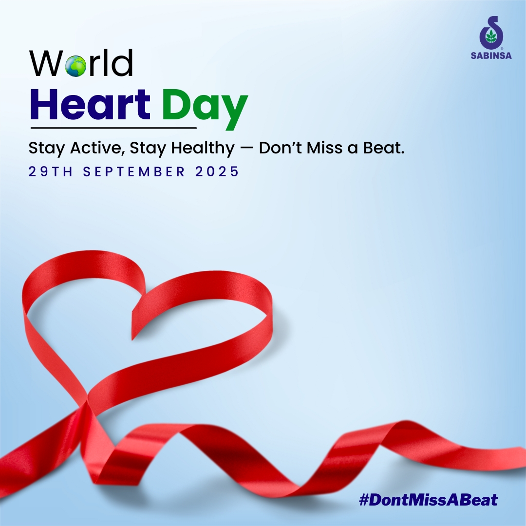 sabinsa's tweet image. Behind every smile, every hug, every moment… is a heart that keeps us alive. This World Heart Day, let’s cherish it and nurture it with the power of science and care.

Every heartbeat counts — 𝐝𝐨𝐧’𝐭 𝐦𝐢𝐬𝐬 𝐚 𝐛𝐞𝐚𝐭.

#WorldHeartDay #DontMissABeat #Sabinsa