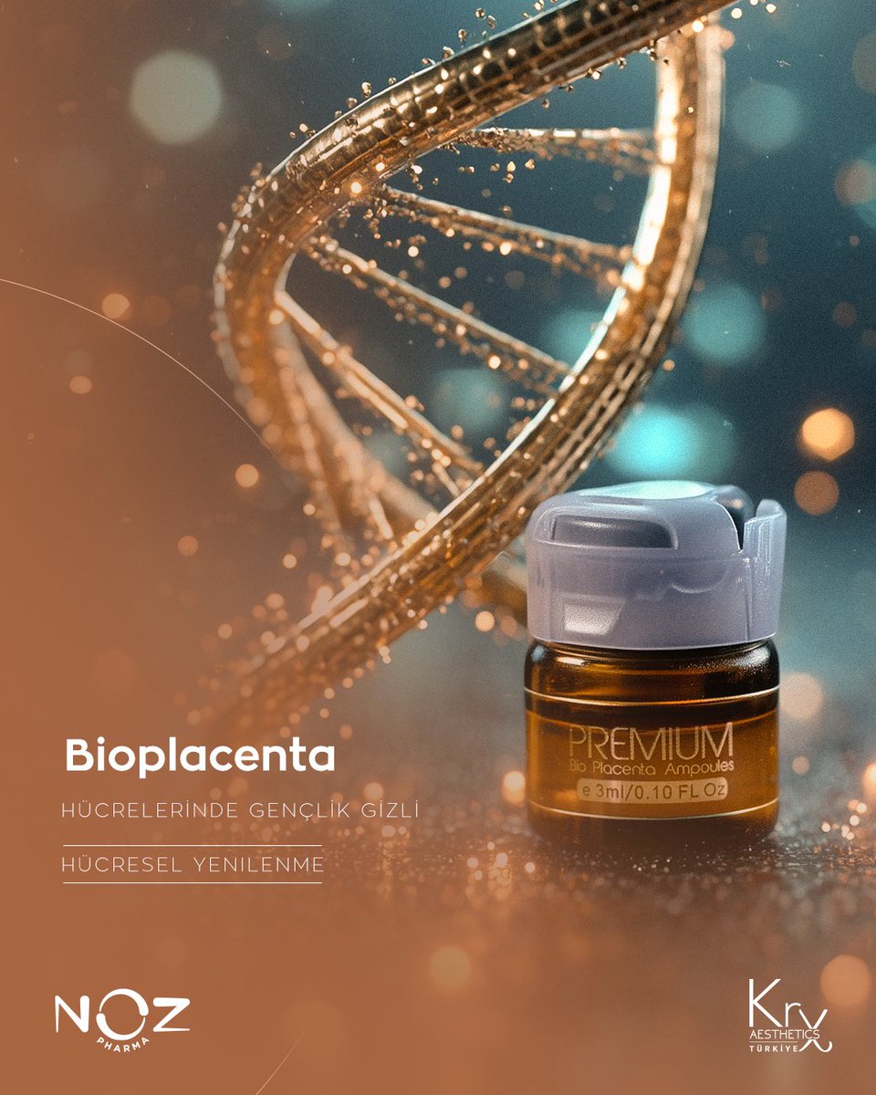 krxaestheticstr's tweet image. Bioplacenta, büyüme faktörleriyle cildinizin hücresel yenilenmesini destekler. Yaşlanmaya meydan okuyan bilimsel bakım şimdi sizinle.

#BioPlacenta #YouthCode #SkinRenewal #KRXAesthetics #AntiAging