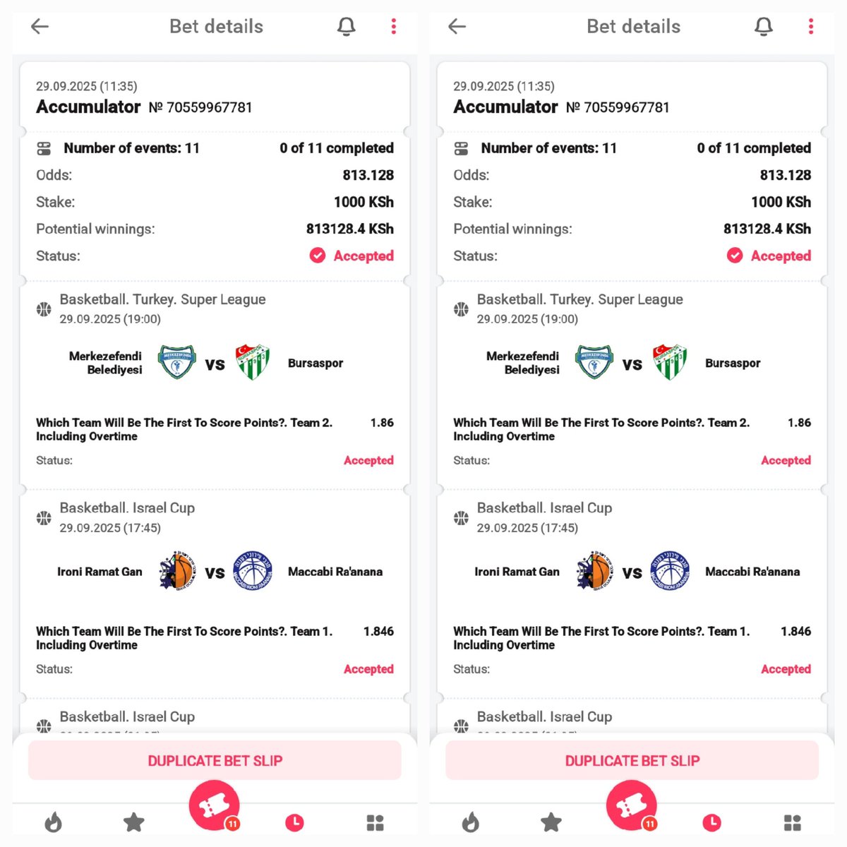 Simba_tips's tweet image. 🎯BASKETBALL 🏀
🔔🔔🔔🔔Turn on Notifications button
💥813 Odds
Registe & make deposit here‼️‼️‼️‼️
REG📲📲 db-bet.co/DBO_
#Promocode 👉DBO
#Boookingcode👉R8LVV
DownloadApp📲📲 db-bet.co/DBO_App_
#SUCCESS🟢🟢🟢🟢