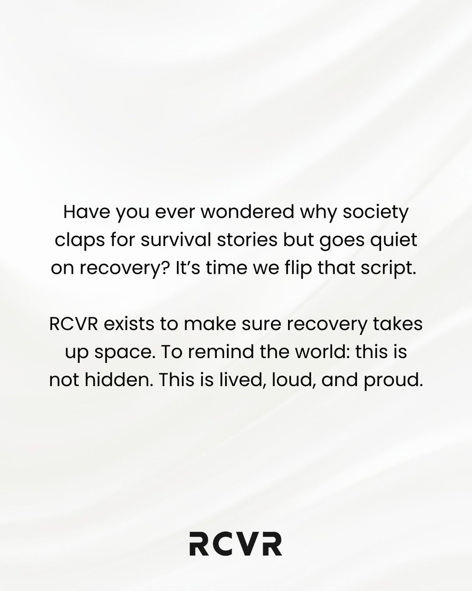 rcvrbrand's tweet image. Recovery deserves to be LOUD 💙
Join the #RCVR Tribe FB Group → answer Qs &amp;amp; get 15% OFF RCVR gear: cvsteam.io/RCVR_YouAreNot…
Your story matters. 👉 cvsteam.io/JOIN-THE-RCVR-…

#RecoveryCommunity #SobrietyJourney