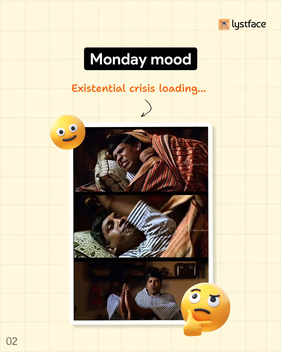 lystface's tweet photo. Whether you show up like Vadivelu or Anniyan, Lystface logs your attendance in one scan.
No drama. Just verified presence.
🔗 Tap the link in bio to start your free trial.
https://t.co/EIp8Smw1EX
#lystface #facialattendance #mondaymood #monthendmadness #kollywoodmemes https://t.co/HOv66lJ4fY