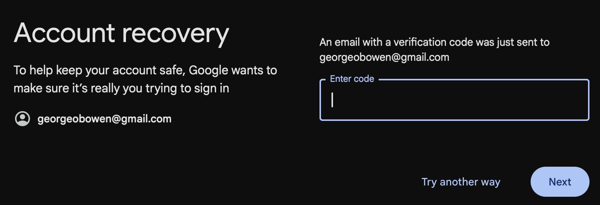 I've permanently lost my YouTube channel.

Sent in circles and refused my YouTube channel back since the Google Accounts team "can't verify I am the account owner". Account recovery screen shows this.

YouTube Partner, 15,000 subscribers and crucial income gone 👍

<a href="/TeamYouTube/">TeamYouTube</a>