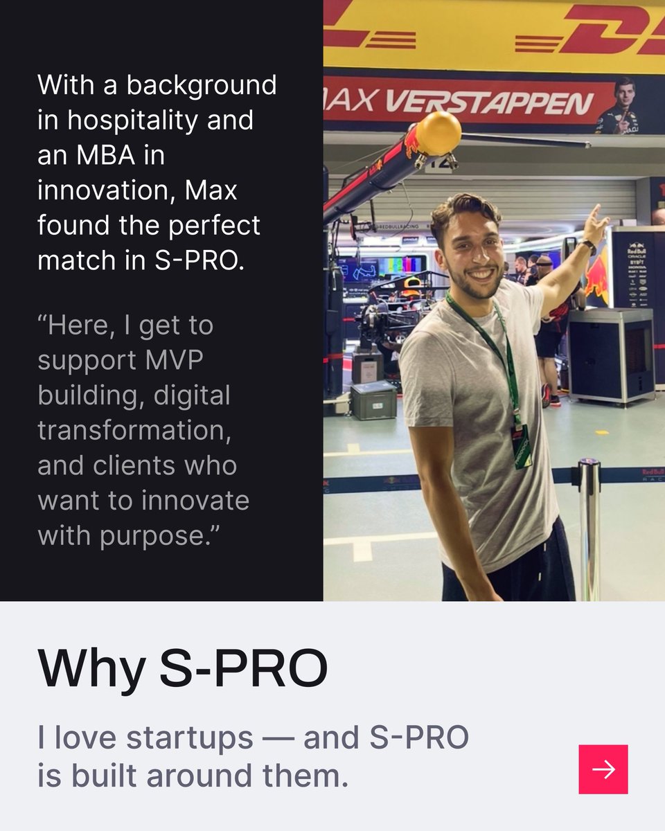 sprocompany's tweet photo. Meet Max van Spaendonk, our Business Strategist at S-PRO!
Max brings a service-first mindset, a passion for MVPs, and curiosity for real-world #AI & #blockchain use.
Thrilled to have him on board! π #TeamSPRO
π Read the full post here: https://t.co/yHpyBhwrDE https://t.co/5J8Qe3ILKh