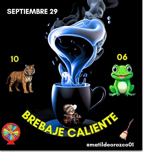 La paila ardiendo con el 🔥BREBAJE CALIENTE🔥 de hoy 29-09 ÉXITOS Y  MUCHA SUERTE 🍀🤞🏻🧹#animalitos  <a href="/lotohipico/">A seguir LOTO HÍPICO - ¡GANADORES! #VENEZUELA</a>