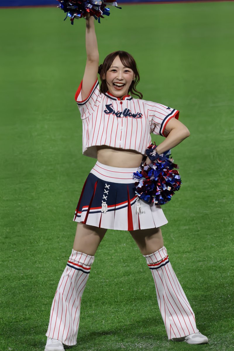 今シーズンも一緒に応燕出来たこと、とっても幸せでした♡お疲れさまでした！
2025.9.28 ホーム最終戦
#Passion2025
#6AKANEKO
#swallows