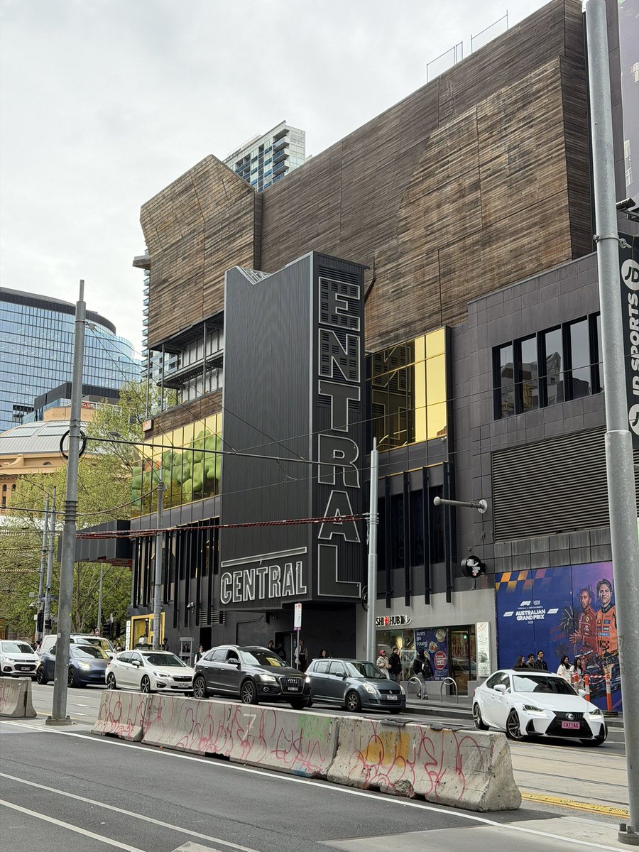 It’s ok, Melbourne Central sign writer. I also overestimate how much space I have when writing things on signs.