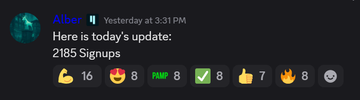 BREAKING NEWS: $QUBIC has officially registered 2185 users!

Now we just need 2000 more users to get listed on one of the biggest exchanges, <a href="/okx/">OKX</a> 🔥
We are stronger together, and every signup counts.
Let’s make it happen, $QUBIC needs YOU!

$QUBIC × OKX Campaign: The $QUBIC