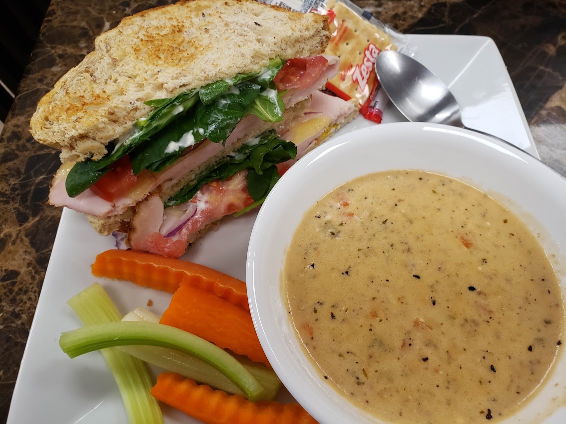 Happy Fall! Enjoy a hot bowl of Homemade Soup in our Cafe, along with a sandwich built just as you like it! Come on in for some comfort food!