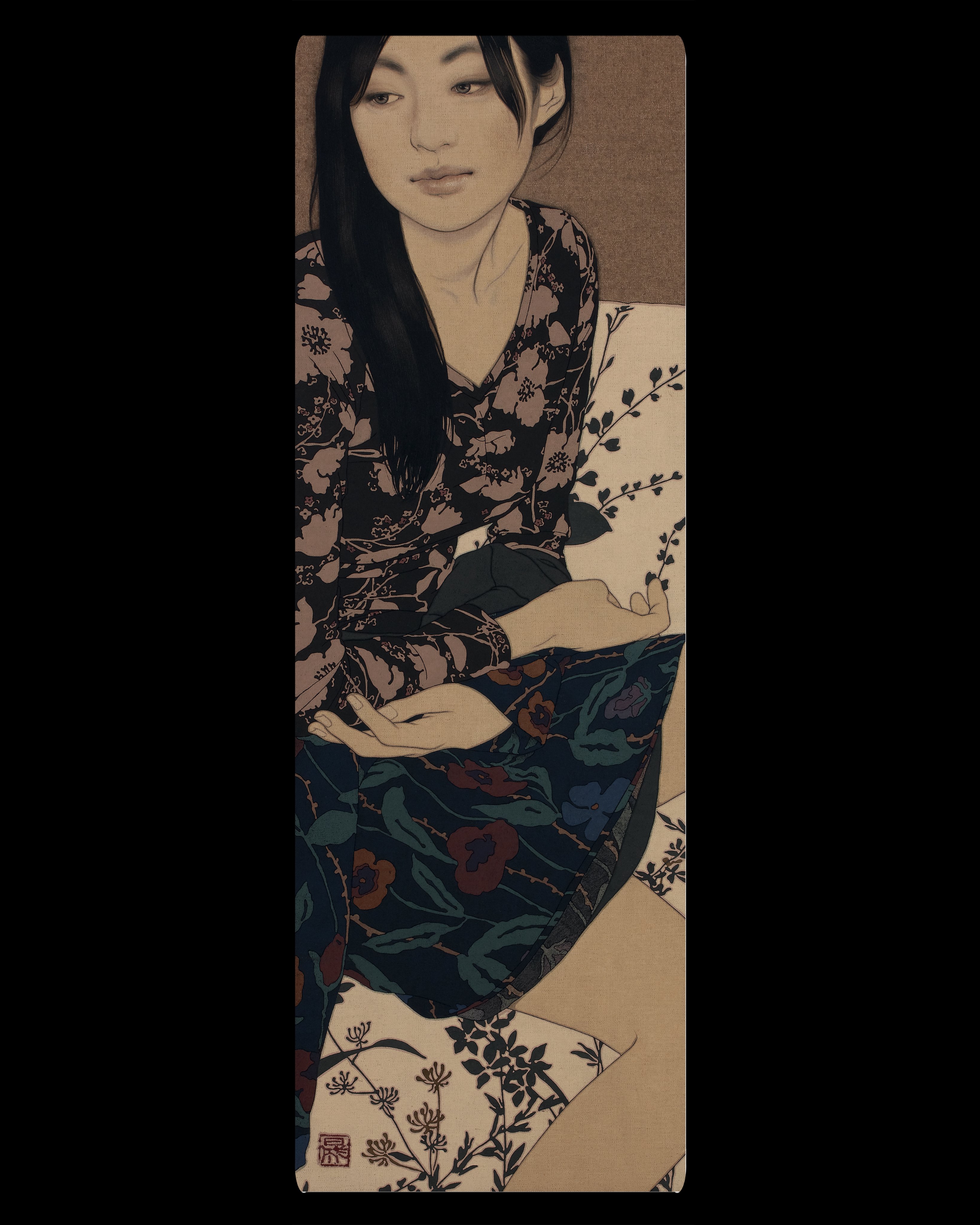 池永康晟、【木綿と指・真美】、希少な額装用画集より、新品額装付 Yahoo!オークション - 池永康晟 【木綿と指・真美】 希少な額装