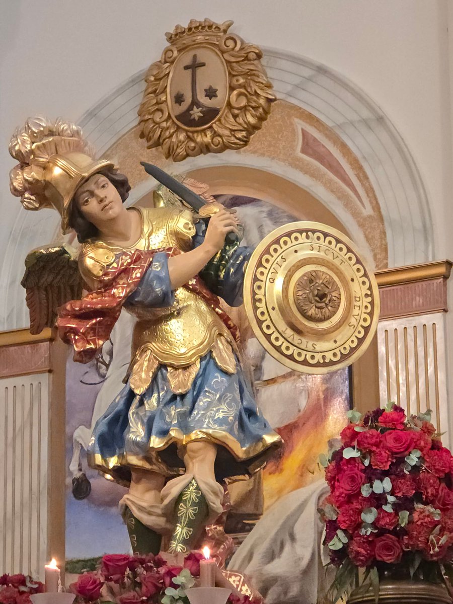 oficiada por Fray Francisco Víctor López Fernández, y que por inclemencias metereológicas no ha podido celebrarse la procesión por las calles de nuestra ciudad.