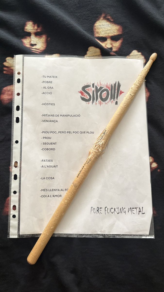 Setlist i baqueta dels <a href="/Siroll_metal/">Siroll</a>
