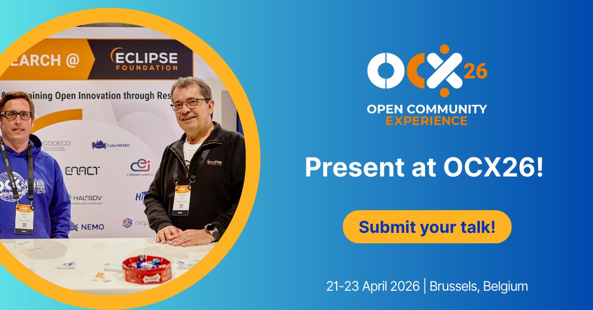 The call for proposals at Open Community for Research at #OCX26 is open!

If you want to showcase how open source accelerates the translation of research into scalable technologies, this is for you. 

Submit today! hubs.la/Q03KLyf50

#research #opensource #EU