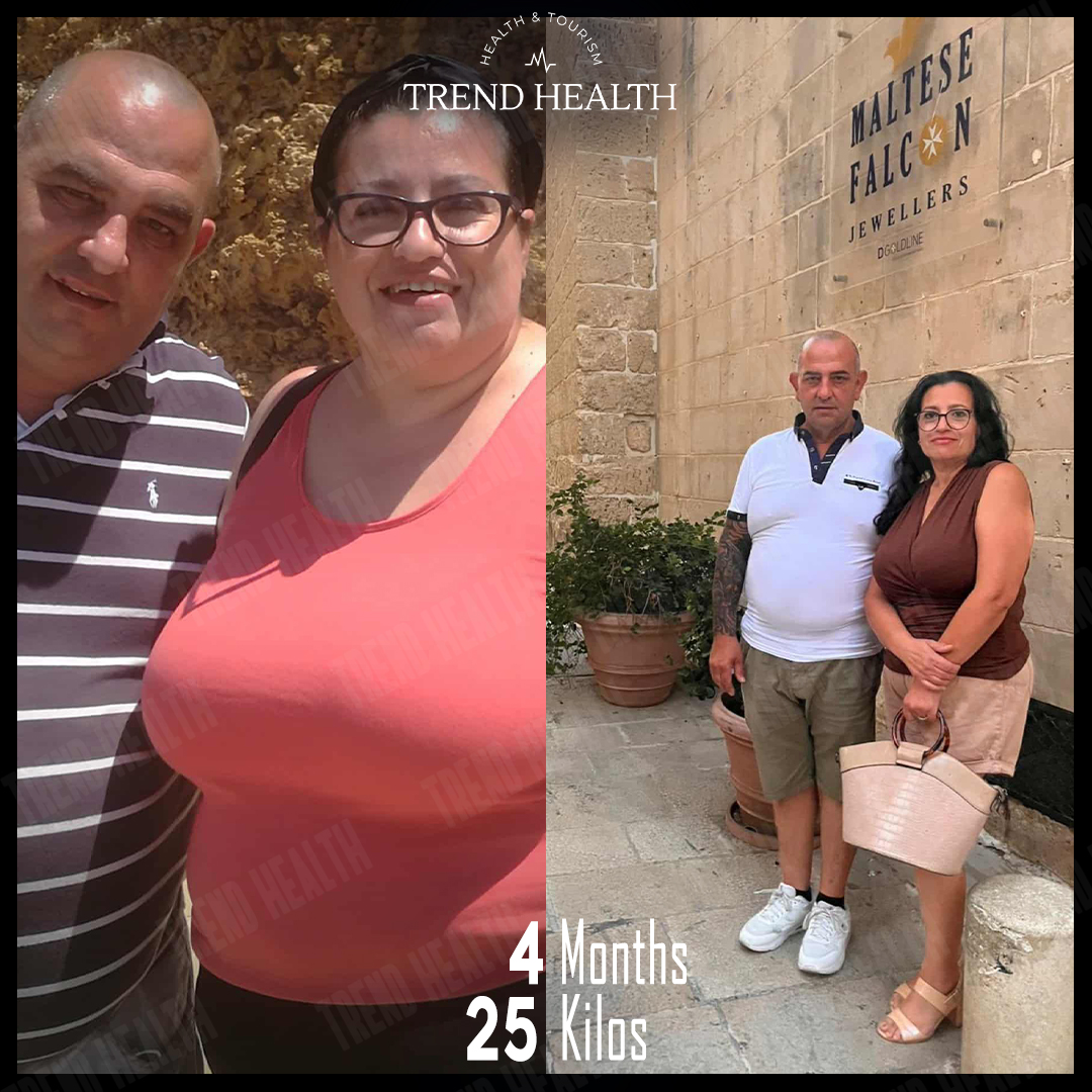 TrendHealthtr's tweet photo. Jason and Romina ❤️
#beforeandafter #beforafterweightloss #weightlossjourney #weightlosstransformation #trendhealth
Shared with our patient's permission. https://t.co/UYVn2UJcYz