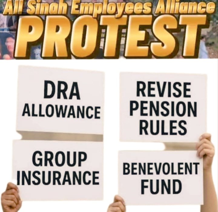 UstadrahiS's tweet photo. The salary of(MPAs) has been raised 300% .But th salaries of govt servants only 10%.From their salaries, under one pretext or another, some portion is being deducted.Their insurance money is planned to b usurped.
#JusticeForSindhEmployees 
@HRCP87 @UN @hrw 
@MattReyxx @GiaMari85 https://t.co/mg7sdQxhmM