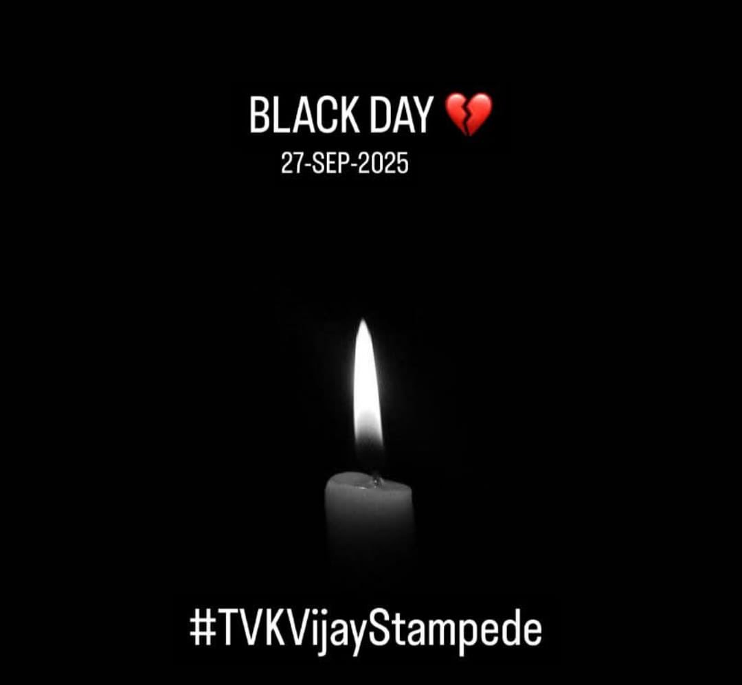 Black Day 
#JusticeForKarurVictims