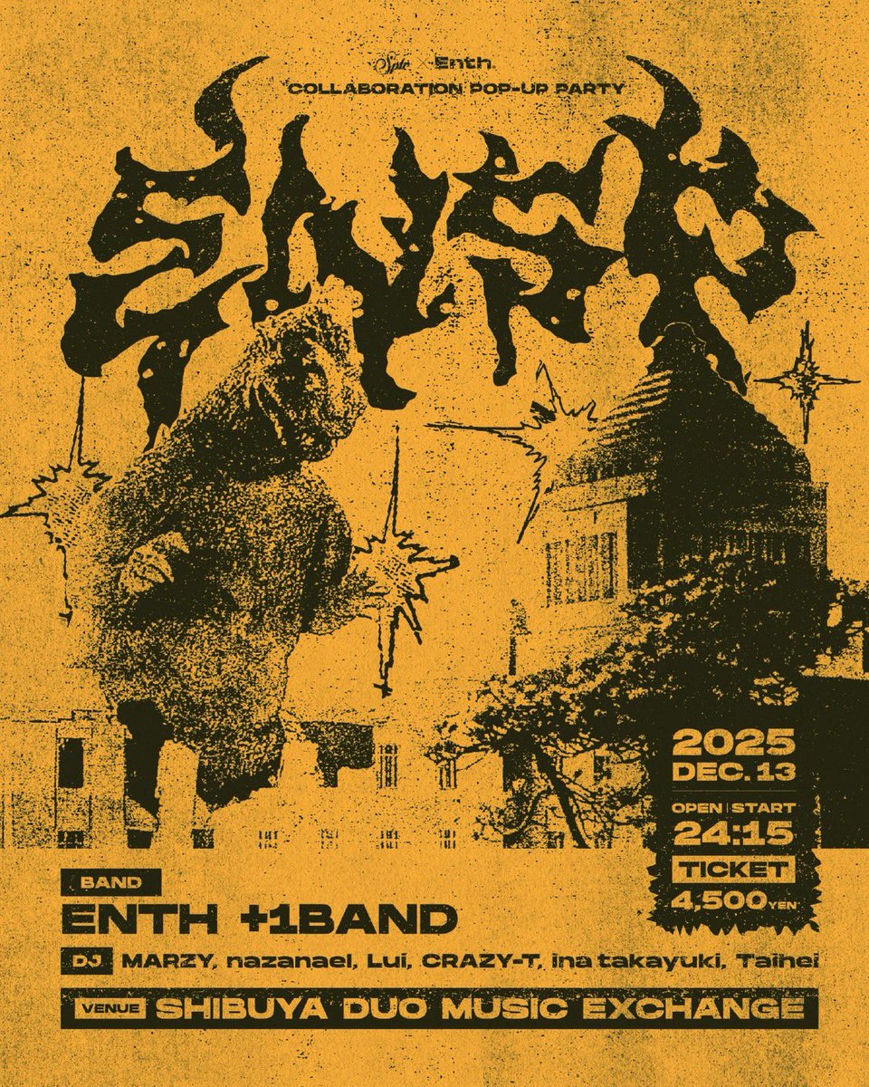 2YOU_MAGAZINE's tweet photo. 【ニュース】ENTH、SPLRとのcollaboration pop-up party「ENSP」vol.2 開催決定!
https://t.co/RAXdWxEGFj
#ENTH #SPLR https://t.co/Y7gwRuhch6