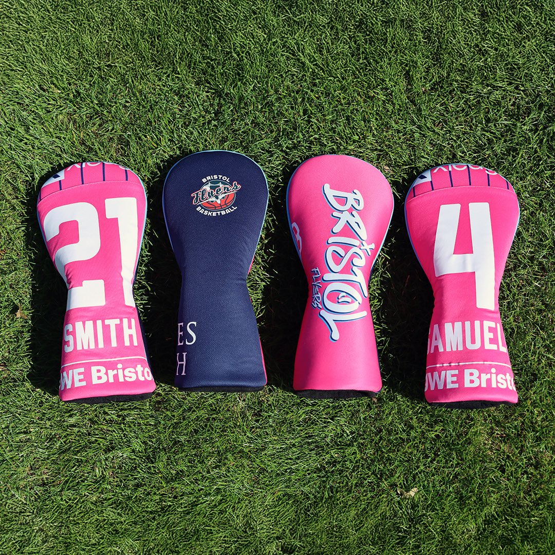 TheBristolGC's tweet photo. 🏀⛳️ GIVEAWAY TIME ⛳️🏀 
Your chance to win a custom Bristol Flyers headcover, crafted from an official jersey!

How to enter:
👍 Like this post
👇 Tag 2 friends in the comments
✅ Make sure you’re following our page

#TheBristol #GolfGiveaway (1/2) https://t.co/1oNtYKf90H