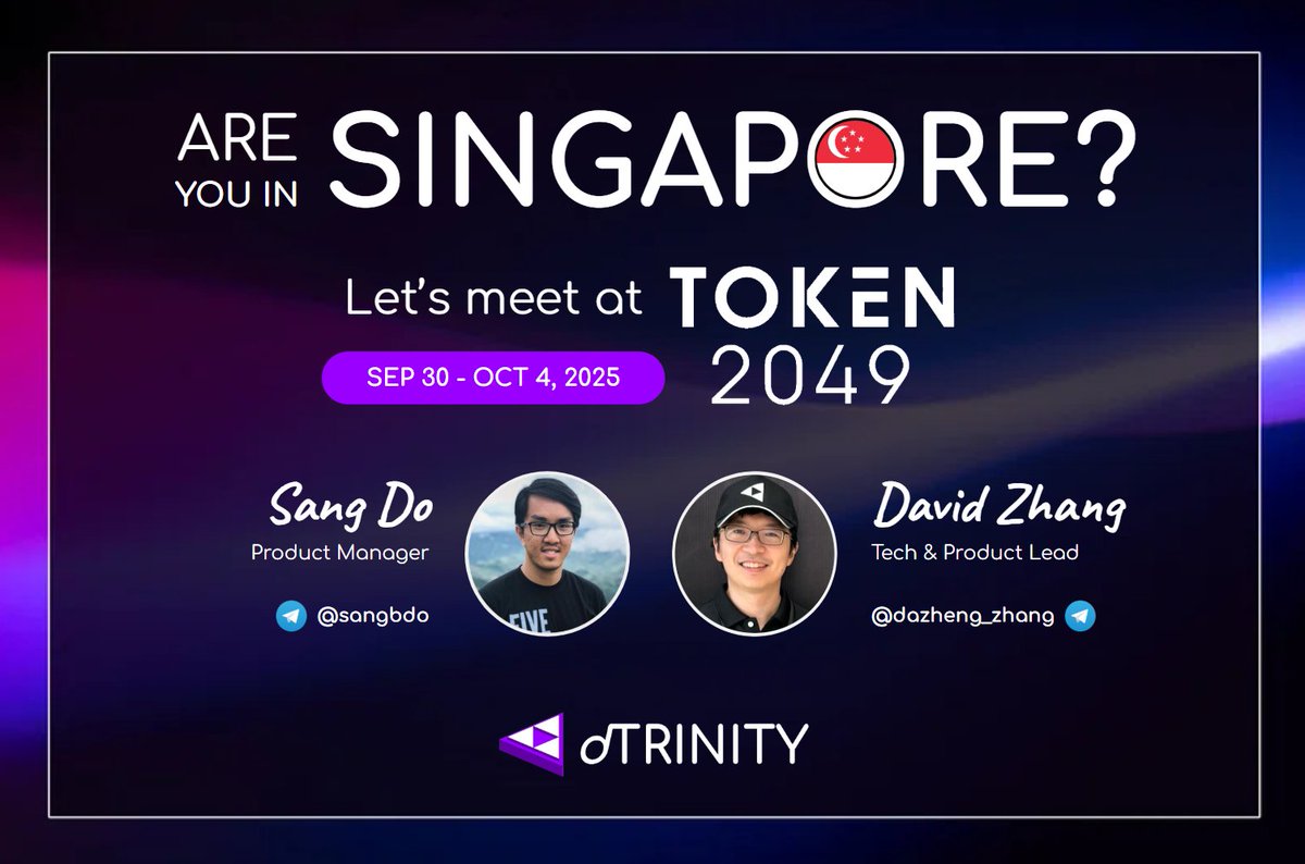 dTRINITY (▲) tweet media