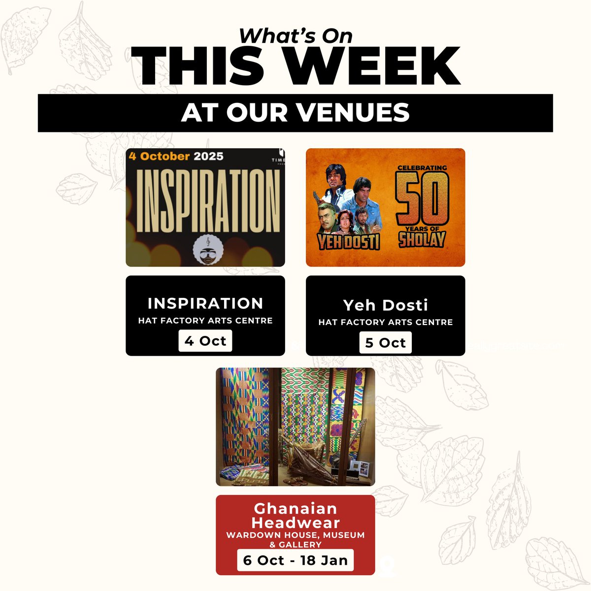 culturetrustuk's tweet image. Discover what's happening in Luton this week! 🎉 Join us for Black History Month celebrations at our venues, featuring thrilling exhibitions and more!

🎟️ Find out more at culturetrust.com/whats-on

#WhatsOnLuton #LutonEvents #ThingsToDoInLuton #CreativeLuton