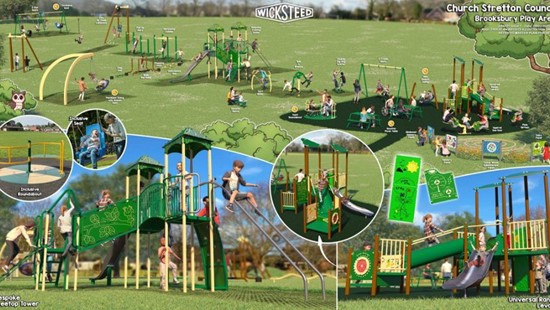 We've donated almost £10,000 towards the cost of new playground equipment at Brooksbury Recreation Ground, Church Stretton.

The donation will fund two large pieces of accessible play equipment including a set of swings.

Read more  ow.ly/H7j850X3vZ1