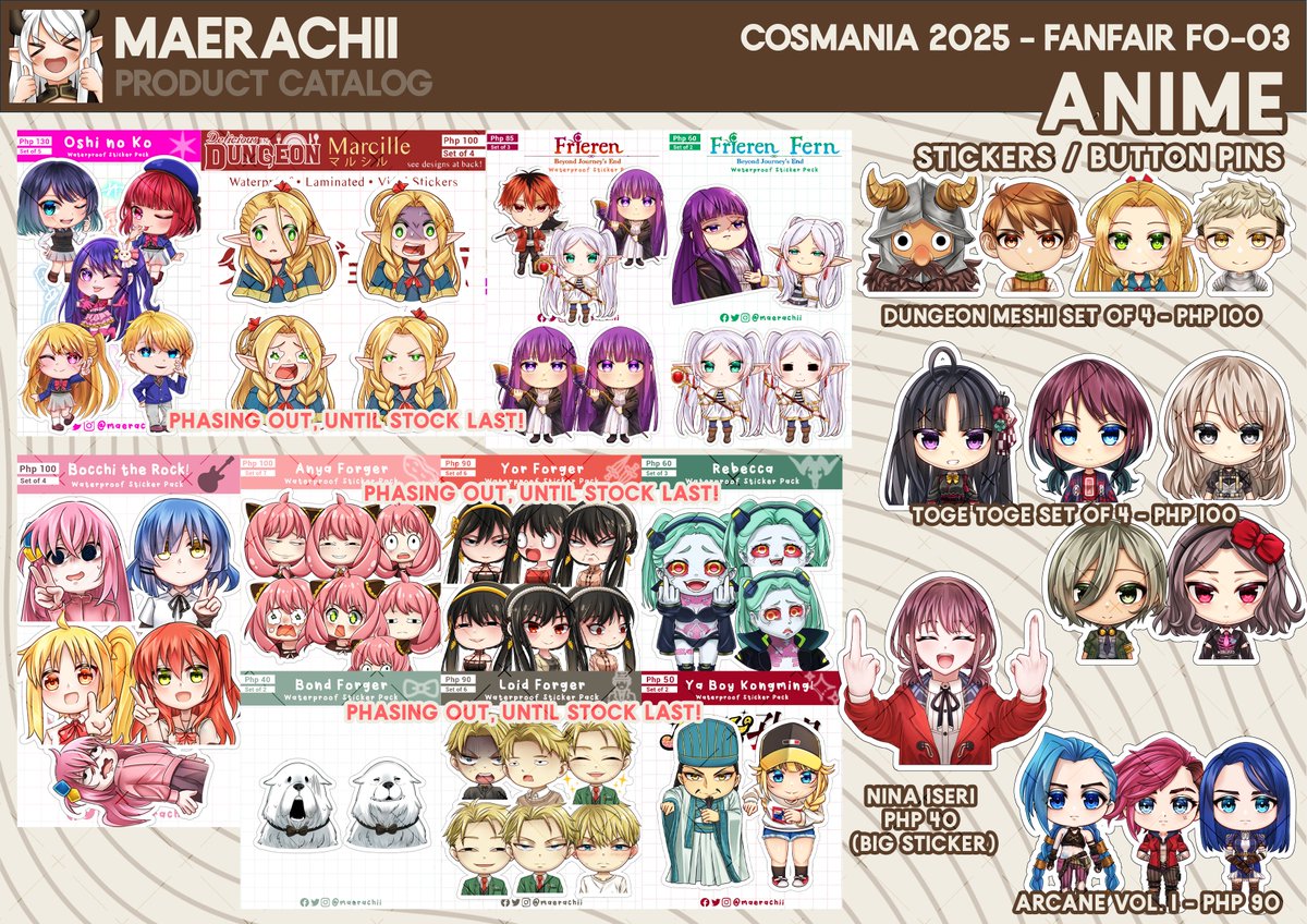 [4/4] gfl2, hololive tshirts &amp; anime!!

#FanfairatCosplayMania2025 #Cosmania2025