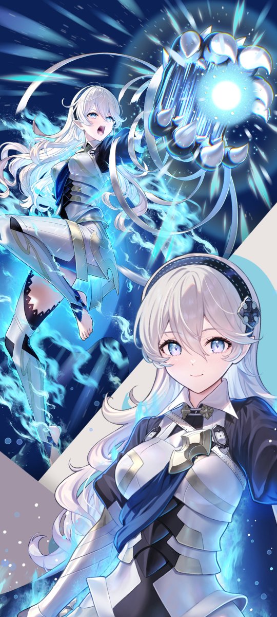 FE_Heroes_EN's tweet photo. We're giving out original wallpapers and original calendar wallpapers for October 2025! This time they feature Corrin: Of Fates and Lyn: Plains Wind! #FEHeroes #FEHeroesWallpaper #FireEmblem https://t.co/MHrw0D9017