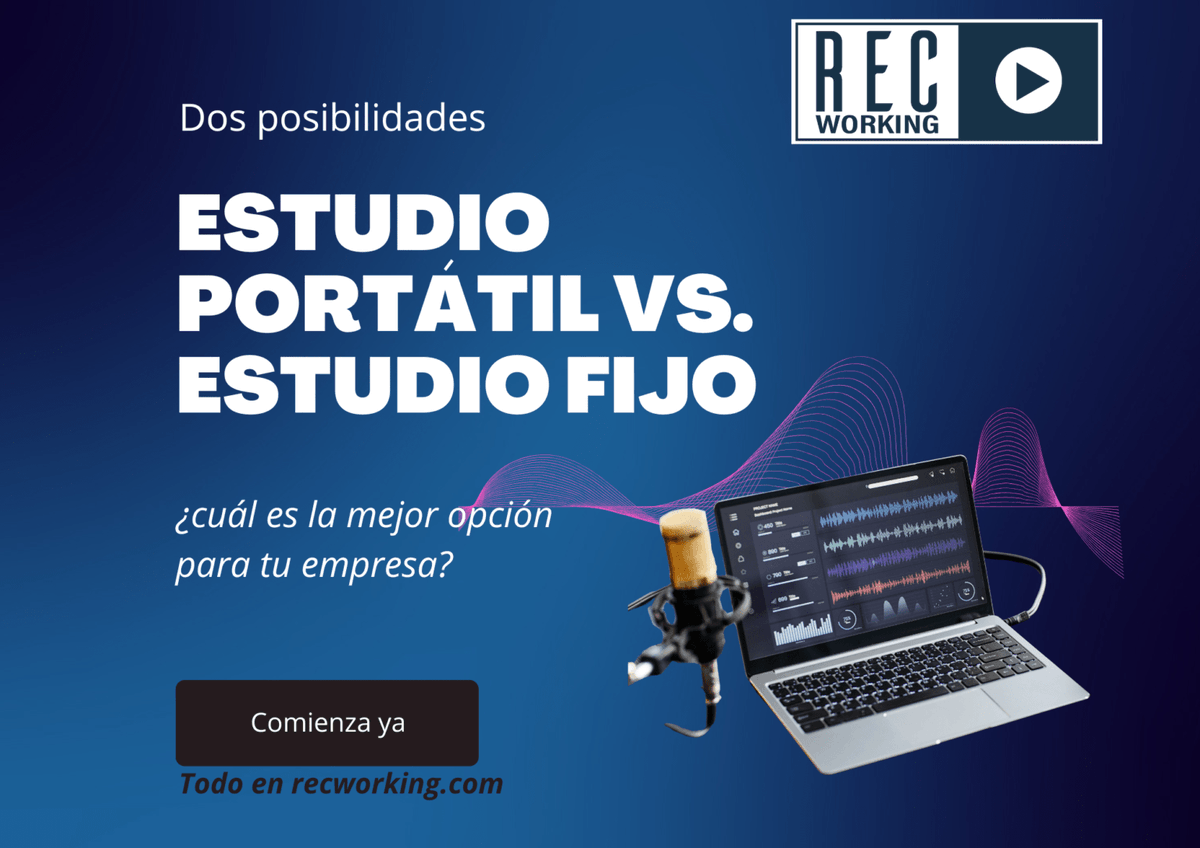 recworking's tweet image. 💡 ¿Qué es mejor para tu empresa?
👉 Un estudio portátil que te da flexibilidad o un estudio fijo que asegura estabilidad.

📲 Descúbrelo aquí: recworking.com/estudio-portat…

#EstudioPortátil #EstudioFijo #Streaming #ProducciónAudiovisual #Recworking