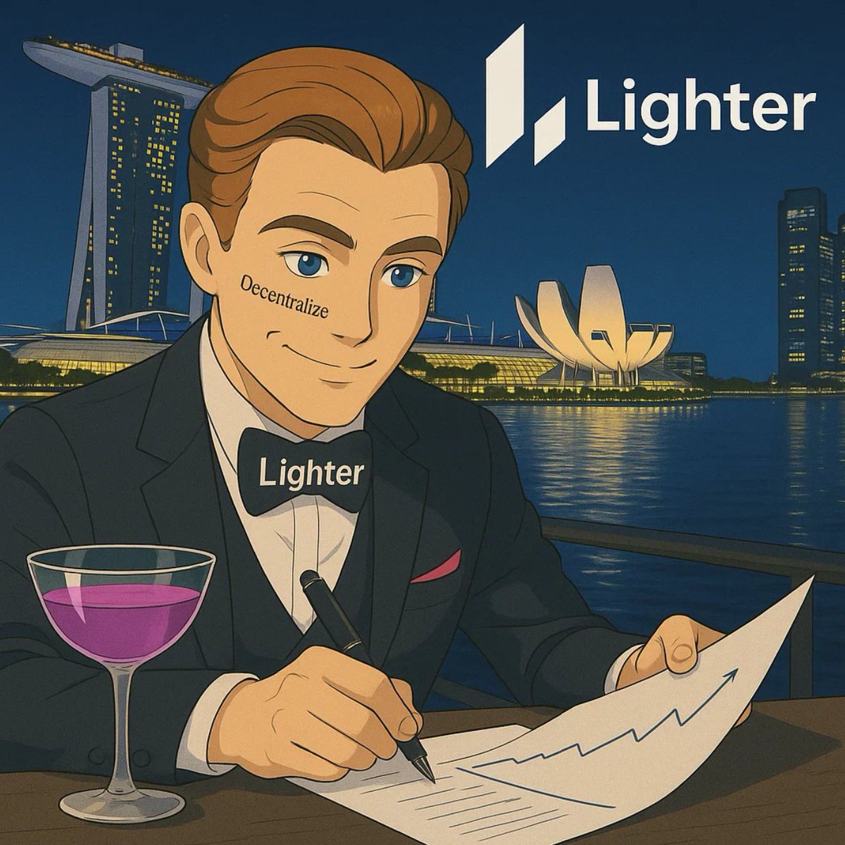AztechBT's tweet photo. The Lighter Rad

Many people still think @Lighter_xyz is just a new perp around and try to value it in relation to hot shots.

In reality it’s a verifiable, composable DeFi flywheel built on Ethereum’s foundation that can leverage the whole L1 ecosystem to the t*ts.

For our TL;DR crowd

Lighter fuses Ethereum’s L1 security with ZK proofs to deliver Nasdaq speed and verifiability. Retail trades for free, while HFTs and market makers pay for premium execution, creating a fair and scalable model. While Lighter enables at it's core the on boarding of every major protocol on the L1 and it's asset. In short, have your collateral on Mainnet and trade with it on Lighter.

Moon Maths

My Baseline for tomorrow: $18B/day volume → ~$23.5B valuation → $888/point

With 38% usage of $185B (≈ $70.3B), margin depth and open interest can multiply, pushing volumes 2–3× higher implying up to $2,600 per point as collateral flows in and trading scales over the long run.

Let's get into the details

Lighter has emerged with a model that reframes one of the oldest debates in crypto: whether on-chain trading can ever be both fast, secure and free of charge. By anchoring assets in Ethereum’s mainnet contracts and validating every transaction batch with zero-knowledge proofs, it combines the execution speed of a centralised exchange with the settlement integrity of a public blockchain.

The economics turn traditional market structures on their head. Retail users trade at zero cost, while professional liquidity providers and high-frequency traders pay for premium access to near-instant execution.

 This inversion is deliberate: those who extract value from speed are the ones funding the rails for everyone else. At volumes of about $18bn a day, that translates into roughly $547m in annualised revenue, a conservative valuation of $23.5bn, and a point value near $888. For the calculation read the attached third post Moon Math

Yet the bigger story lies in Ethereum Mainnet. Lighter is fully composable with the whole L1. Ethereum hosts an estimated $185bn in stablecoins, staking tokens and tokenised bitcoin. Because Lighter references these assets directly on L1, without relying on bridges or custodians, they can serve as trading margin while remaining composable within DeFi.

 Capturing even 38 per cent of that base around $70.3bn would more than triple the pool of usable collateral, allowing open interest and daily volumes to expand well beyond today’s baseline. You can think of the composibility like a flywheel (Rad). Lighters Liquidity pool (LLP) could be leveraged through @Aave while Aave assets can be used to trade on Lighter.

Das gehebelte Rad - The leveraged flywheel

The honorable researcher @Eugene_Bulltime wrote a paper on how this composability and the technicals around it do look like. I highly recommend to read it. It will be linked in the following post. He also produced modelized the graphic I am using.

If the composability goes live as Lighter's sidecar, the valuation ceiling shifts markedly. With deeper margin, volumes could plausibly double or triple, pushing the implied value of Lighter’s points not just beyond $888 but into the $2,600 range.

This places Lighter not merely as another venue for perpetuals but as a new financial primitive: verifiable, capital-efficient and integrated into Ethereum’s broader ecosystem. In an industry still divided between performance and trust, Lighter suggests those trade-offs are not inevitable and that the architecture of the next generation of trading venues is already taking shape.

A glimpse at Lighter's TGE

HL's TGE was by $3 billion  and It grew 20-fold because people realized that HL wasn't just an Perp, it was a full-fledged L1.

However, developing an ecosystem and attracting developers and users is an extremely difficult task and has limited market size.

But the market loved it.

Now imagine Lighter becoming a backbone for all of Ethereum DeFi - $150 billion TVL is a huge market, 50x larger than HL TVL.

That's why Lighter's valuation could reach tens of billions in the months following its launch.

 Bc people also will understand - Lighter is more than just Perp, it's uniting Layer for Ethereum DeFi ~@Eugene_Bulltime

Behind every major protocol, there is a team of great minds. Lighter’s team embodies this ideal: brilliant minds with relentless work ethic, defying the odds to build something greater than the sum of its parts. That kind of vision is far more valuable than tomorrow’s discounted cash flows. 

Within a year or less, many exchanges will either die or be forced to adapt their business models.

It is never to late to join

It is always Day One ~ Vlad Novakovksi