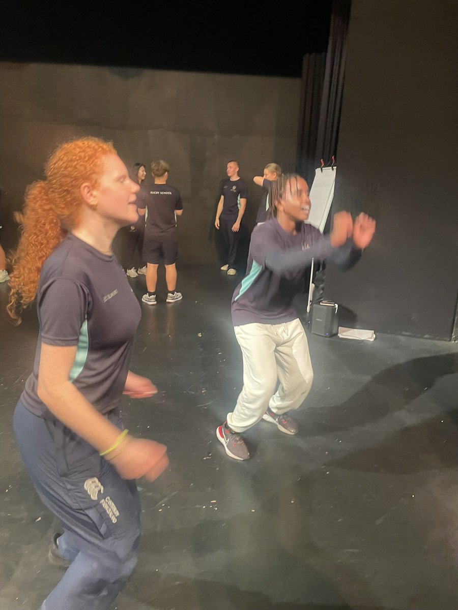 AcademicRugby's tweet photo. IB &amp; A Level Theatre Studies workshop with the incredible @GeckoTheatre company! #wholepersonwholepoint https://t.co/4PpJtF9AYi