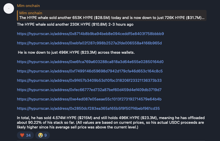 the latest and final binance attack on hype has failed

> vampire attack with aster
> simultaneously dump $215mm+ of hype

each attack has scaled up in size and potential impact but hyperliquid has bounced back harder each time

cz has no more bullets left

$100 hype coming