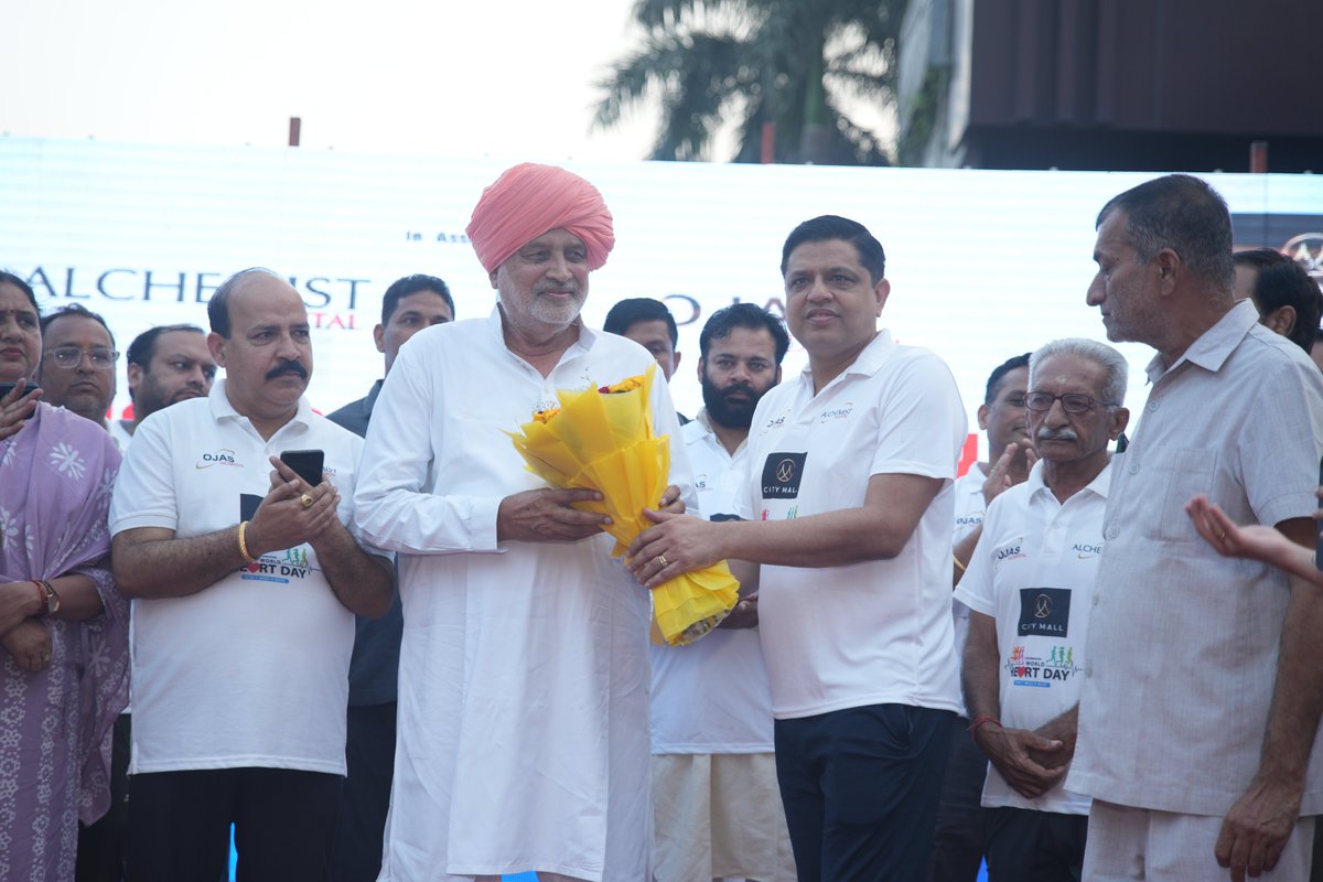 alchemisthealth's tweet image. Alchemist Ojas Hospital, Panchkula, successfully organized a 5km Fun Run to mark World Heart Day, on 28th September in Yamunanagar which is globally observed on September 29th. 
#funrun
#runforyourheart