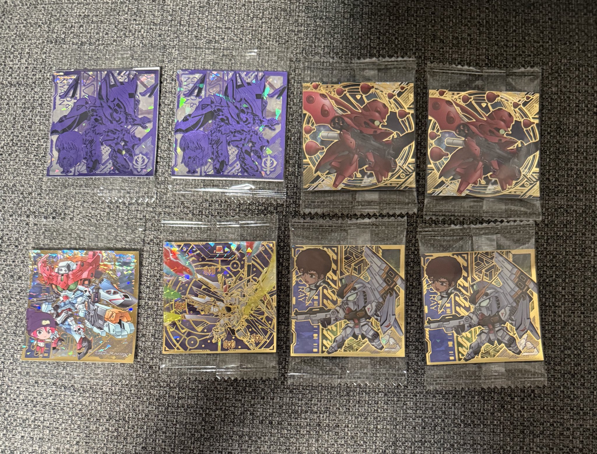 ガンダムシールウエハース 赤いガンダム GQR 裏面ナイチンゲール ガンダムシールウエハース 赤いガンダム GQR 裏面ナイチンゲール