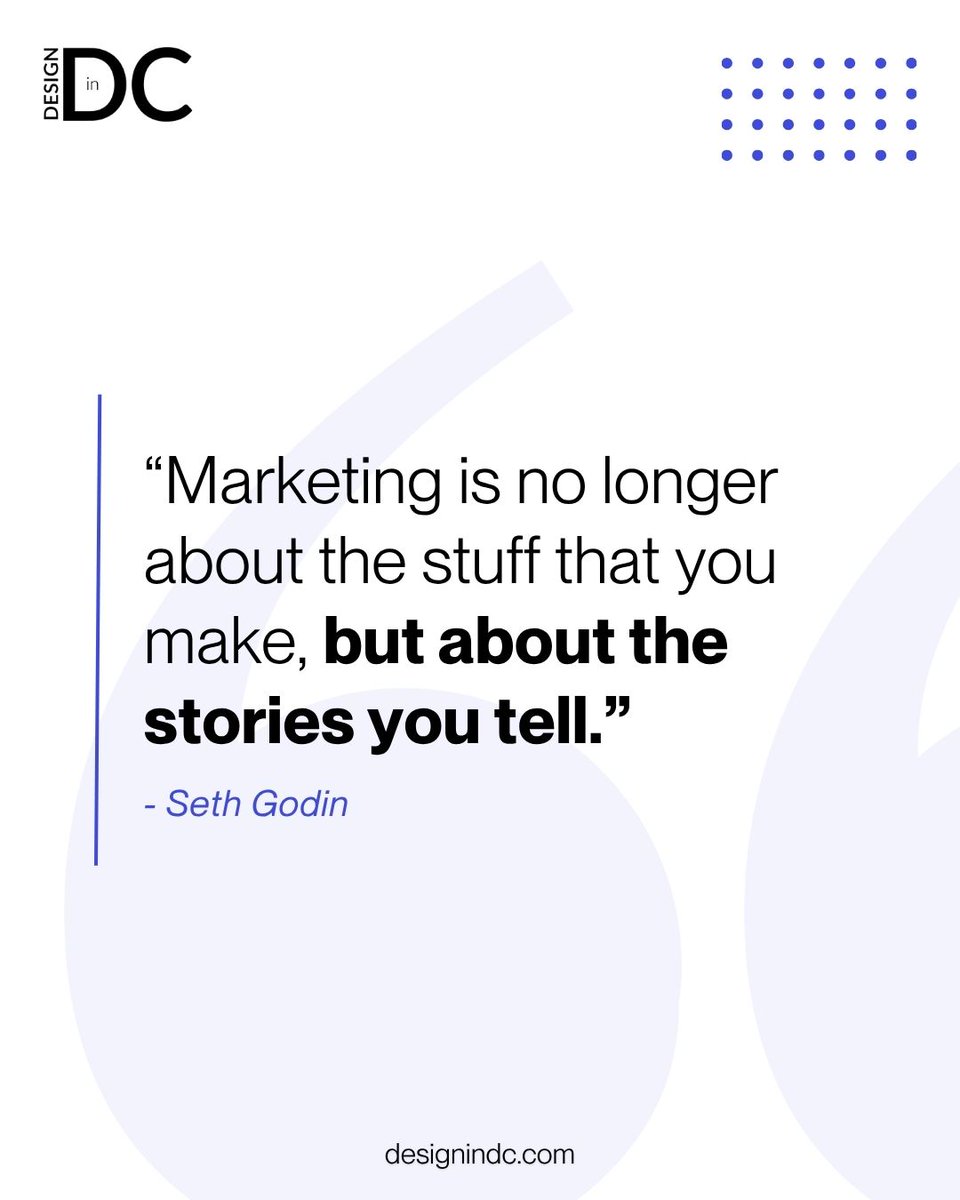 DesignInDC's tweet image. People don’t connect with features. They connect with feelings, moments, and meaning.

Your brand story is your sharpest tool, use it well.

💬 What story is your business telling right now?

#StorytellingMatters #MarketingWisdom #BrandBuilding #SethGodin #DesignInDC