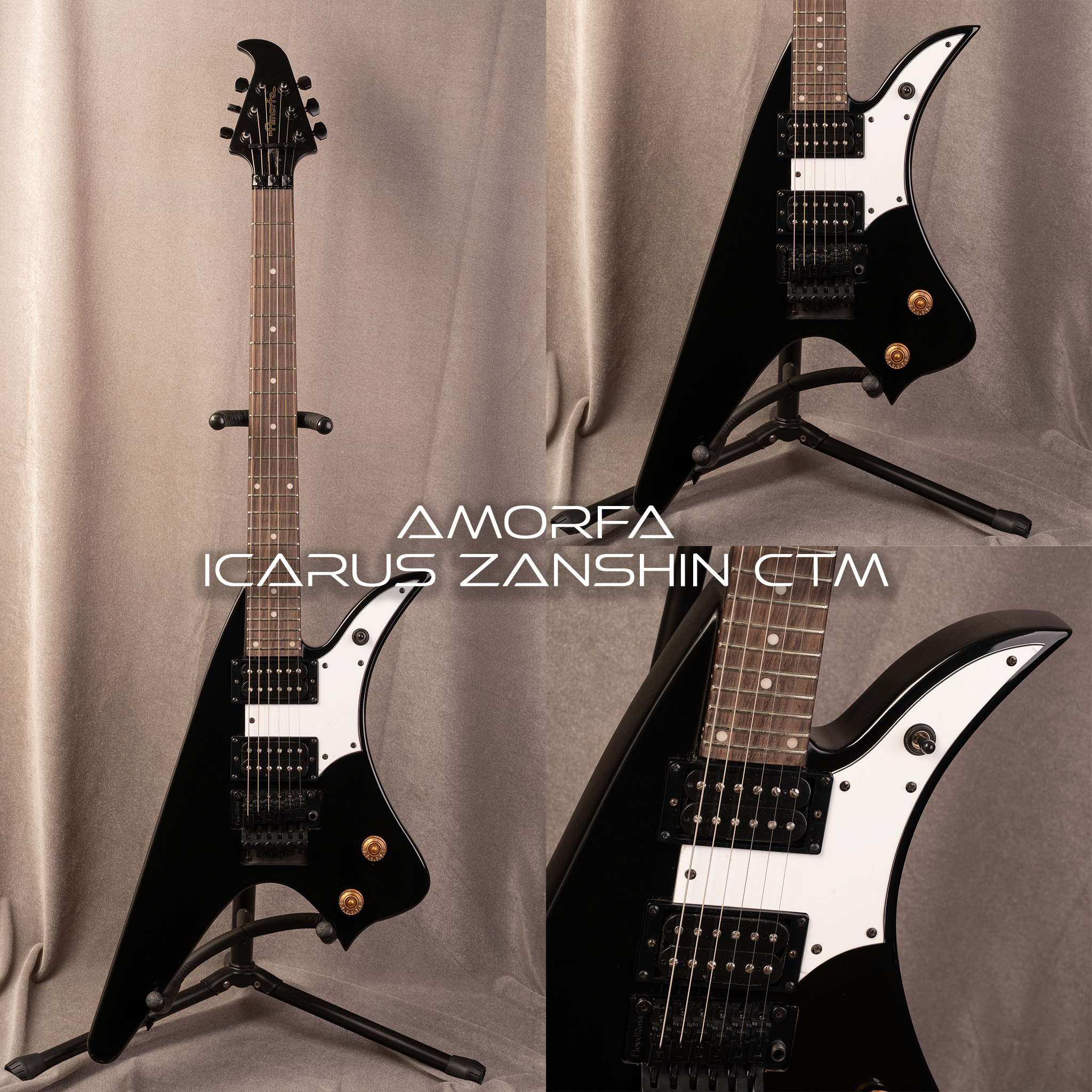 謎のギター 謎のギター ZX-1 Headless Demo - YouTube