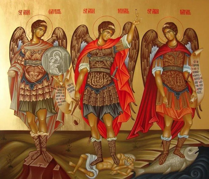 Today (Sept 29th) is the Feast of the Holy Archangels.