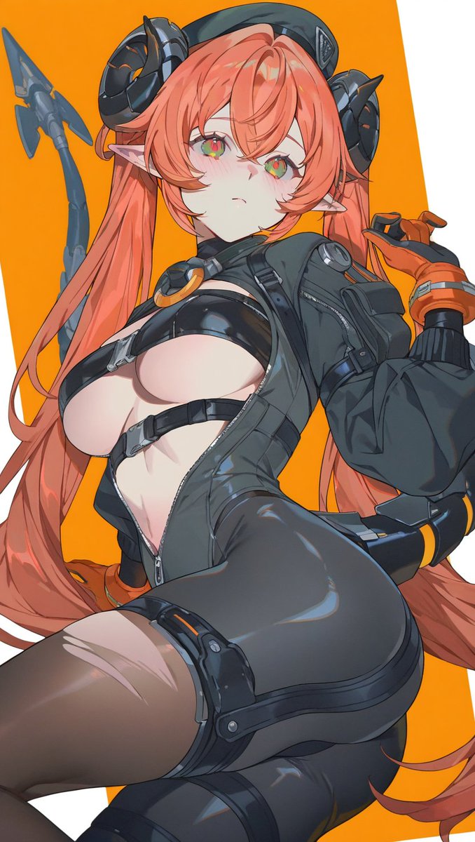 Kaguya_1199's tweet image. ... Stop teasing me.😳

#OrphieMagus #ZenlessZoneZero #pixai #zzzero