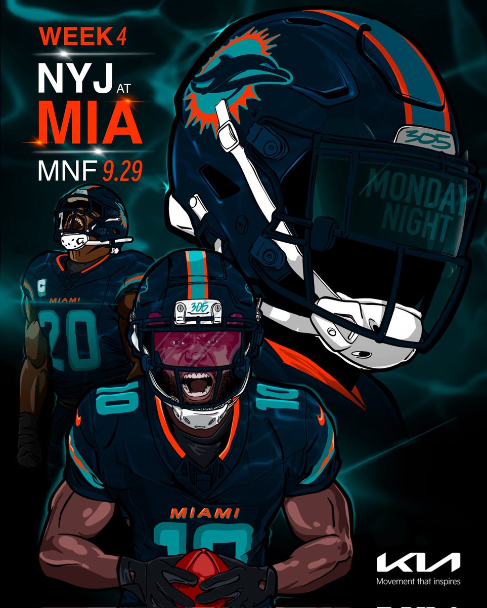 GAAAAAAAME DAAAAAAY 🏈

On reçoit les <a href="/NYJetsFrance/">Jets France 🇫🇷 | 0-3</a> à la maison cette nuit à 1h15 du matin !

Une des deux équipes repartira avec sa première victoire de la saison ! 

Les Dolphins porteront un uniforme spécial pour l'occasion 🌊🐬

#PhinsUp