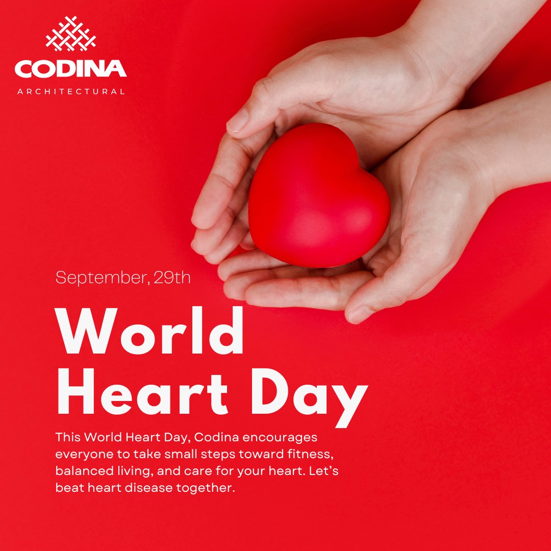 Codinametal's tweet image. Codina wishes you a Happy World Heart Day! Let’s take a step towards a healthier lifestyle and a stronger heart

codinametal.in
Contact 044 2792 2378 / 2792 128

#WorldHeartDay #WorldHeartDay2025 #conveyors #conveyorbelts #metal #meshes #metalmesh #conveyorsmanufacturer