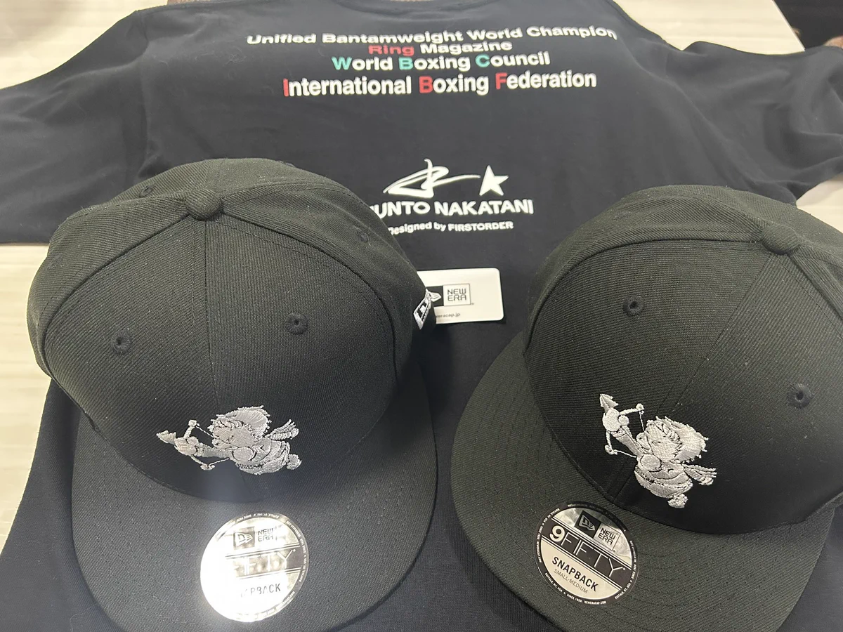 中谷潤人　WBC・IBF2団体統一記念トークショー　NEW ERA限定キャップ G2AnAP4b0AAscsv?format=webp&