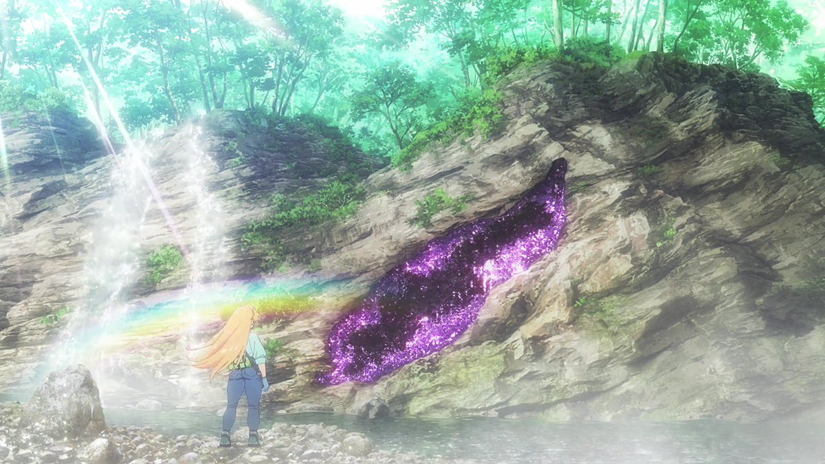 #瑠璃の宝石 13話終
温泉→宇宙へと石からまた次の石へと落としては見つけ拾う
大きくなってくスケールは今回の瑠璃にとっては拡がる意思(=夢)の大きさなのかなって

終わる毎にきっと楽しいはまた形を変え積み重なってそんな石(=意思)の先(=瑠璃の未来)を見せ終わる最終回神回でした
#瑠璃の宝石感想