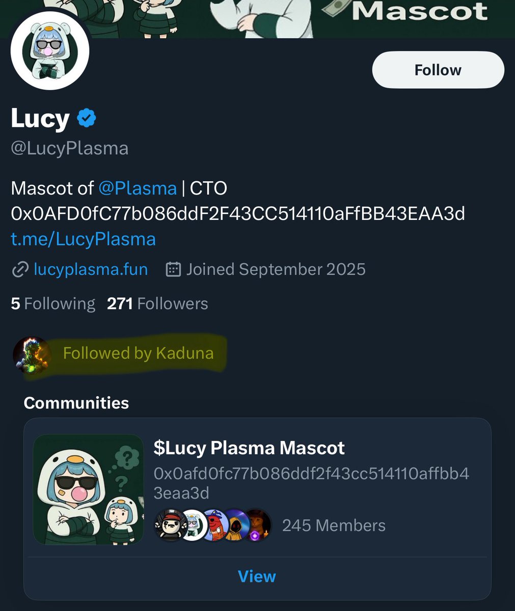 You will buy $lucy much much higher 

🤫 

Check who follows them