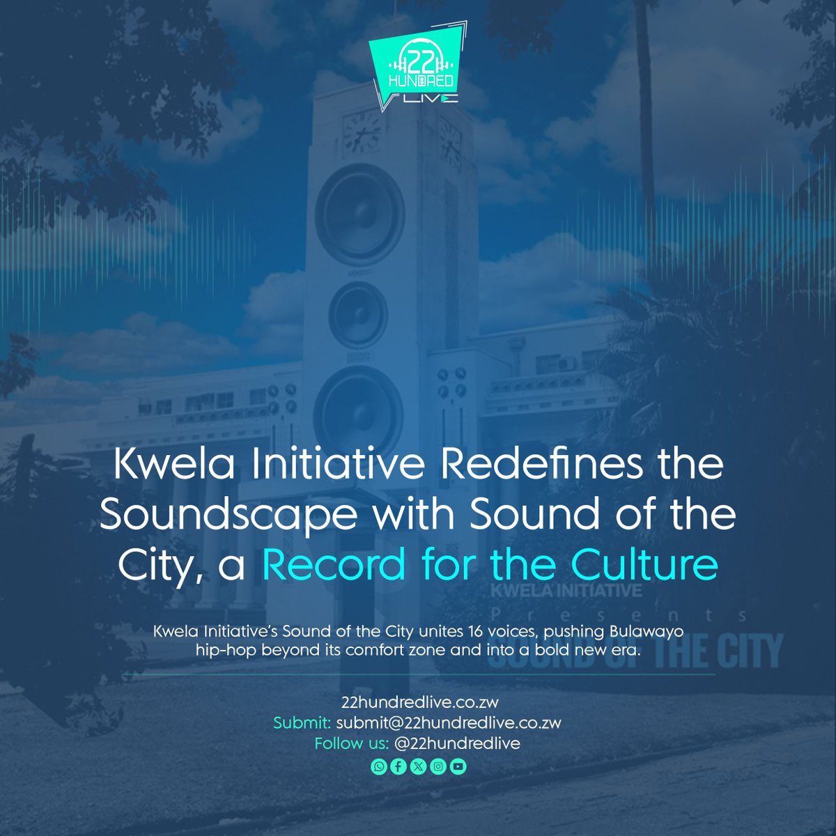 The story of this project is the story of artists and producers who came together for the <a href="/kwelainitiative/">Kwela Initiative</a> workshop in January. In February 16 of them participated in a recording camp where the project came to life 🙏🏾

#SoundOfTheCity
#KwelaInitiative

22hundredlive.co.zw/2025/09/26/kwe…