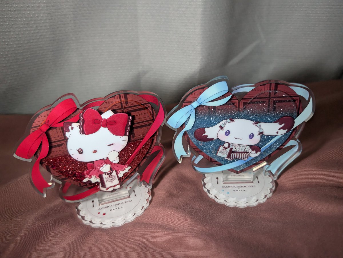 #MAYLA ×Sanriocharacters
JEWEL SAND BLOCK ～chocoba～ が届いた！
インスタでリール？動画？を初めて作ってキラキラさせてみたから是非見てほしいんだけど、大好きなあの子たちと同じバッグを持って推し活できるの最高すぎるでしょ！
まさに「大人になってもずっと一緒」
mayla.jp/SHOP/bga0014.h…