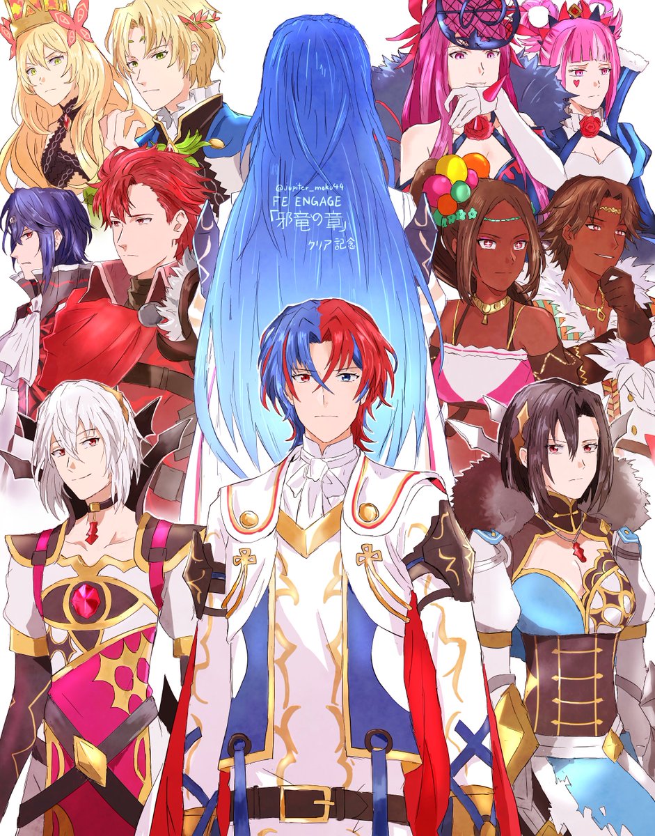 jupiter_moku44's tweet photo. FEエンゲージDLC「邪竜の章」クリア記念 #FEエンゲージ #FireEmblemEngage https://t.co/JsulchXhkd