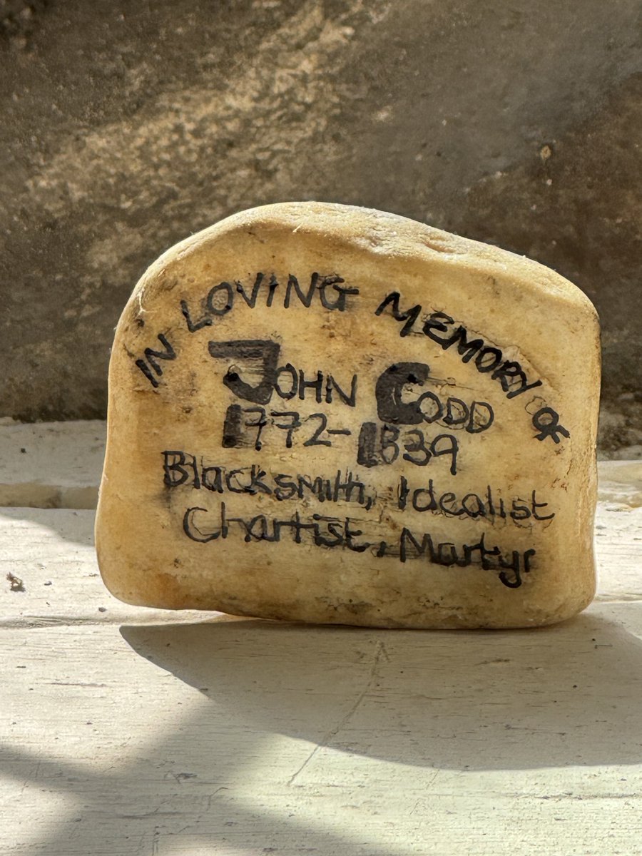 Barb_Drummond's tweet photo. #MemorialMonday #JohnCodd #Chartist #Newport cathedral https://t.co/84VA4wjDAX