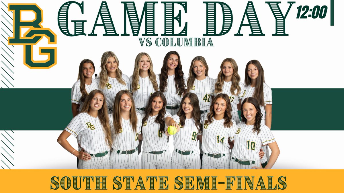 The Lady Bucs are headed to the South State Semi-Finals today! 💚💛 First pitch is at 12:00 noon at The Yards in Columbia, MS. Come out and cheer them on as they fight for a spot in the championship! 🔥
#BowlingGreenSchool #BucStrong #GeauxBucs #BucNation #WalkWorthy