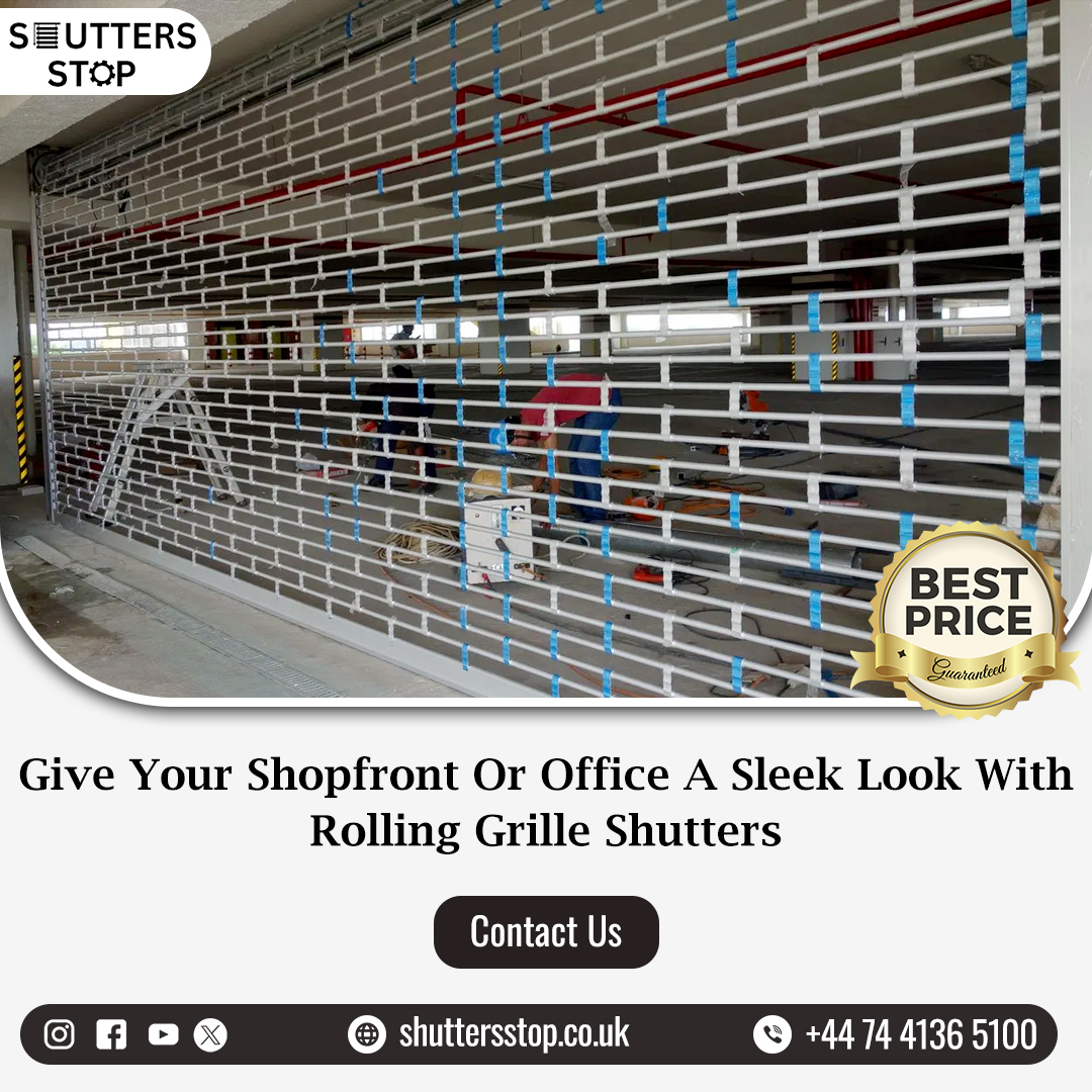 Shuttersstopuk's tweet image. 🛡️Secure in Style! Upgrade your shopfront or office with #RollingGrilleShutters –the perfect blend of visibility and ventilation✅

🌐shuttersstop.co.uk
📱+447441365100

#ShopfrontSecurity #OfficeSecurity #Derby #ShuttersStopderby #ShutterSolutions  #ShuttersStop #UKShutters